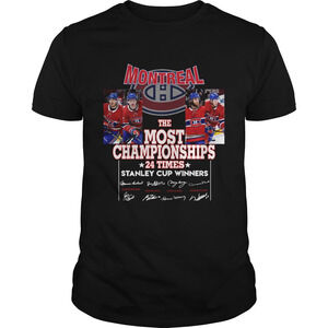 Montreal The Most Championships Shirt
